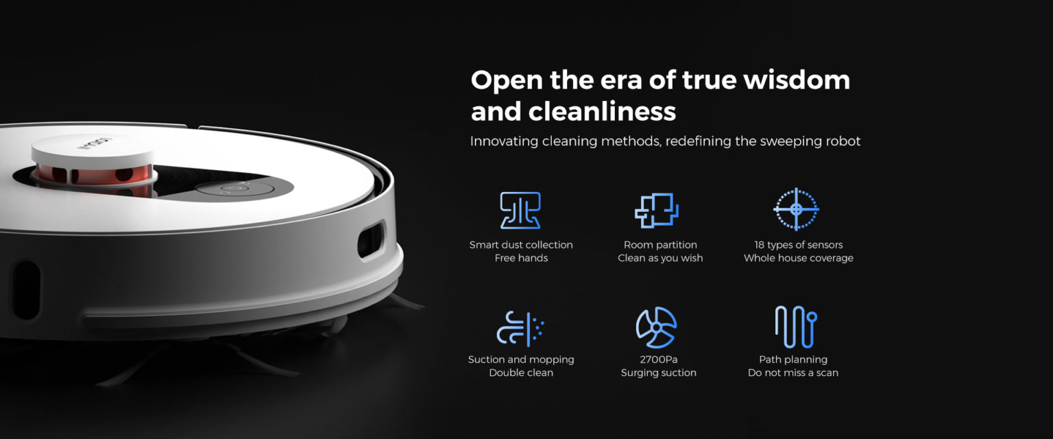 Roidmi Eve Plus Robot Vacuum Mop With Clean Base Best iRobot Malaysia