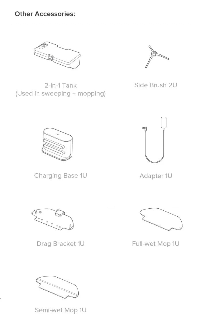 Xiaomi Mi Robot Vacuum Mop Cleaner Pro 15